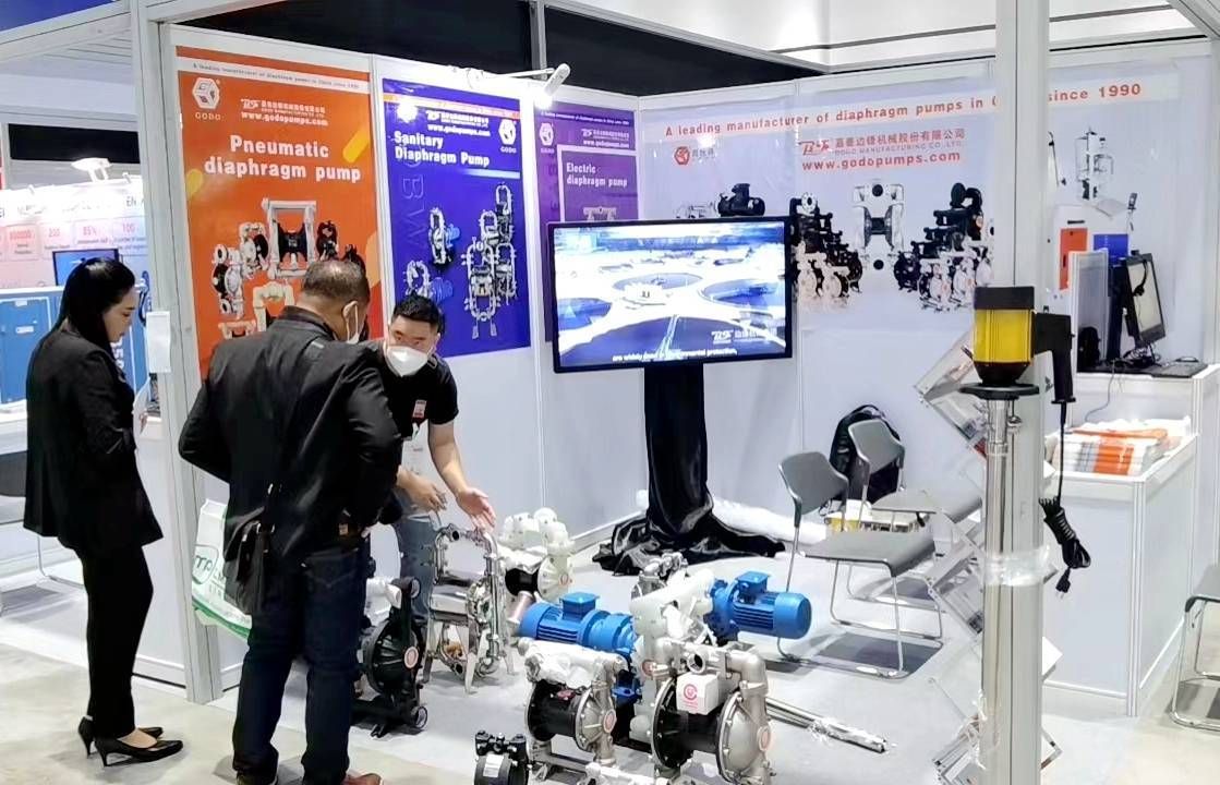邊鋒機(jī)械集團(tuán),固德牌,隔膜泵,隔膜泵廠家,泰國水展